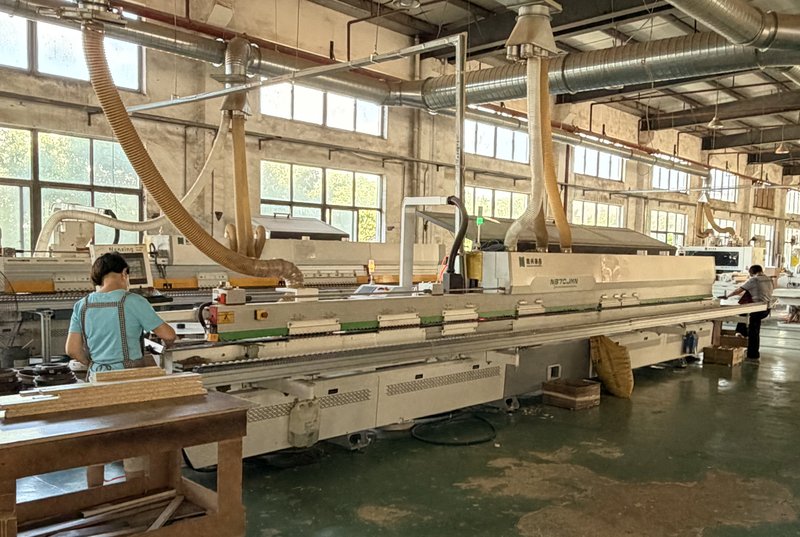 Laser edge banding machine