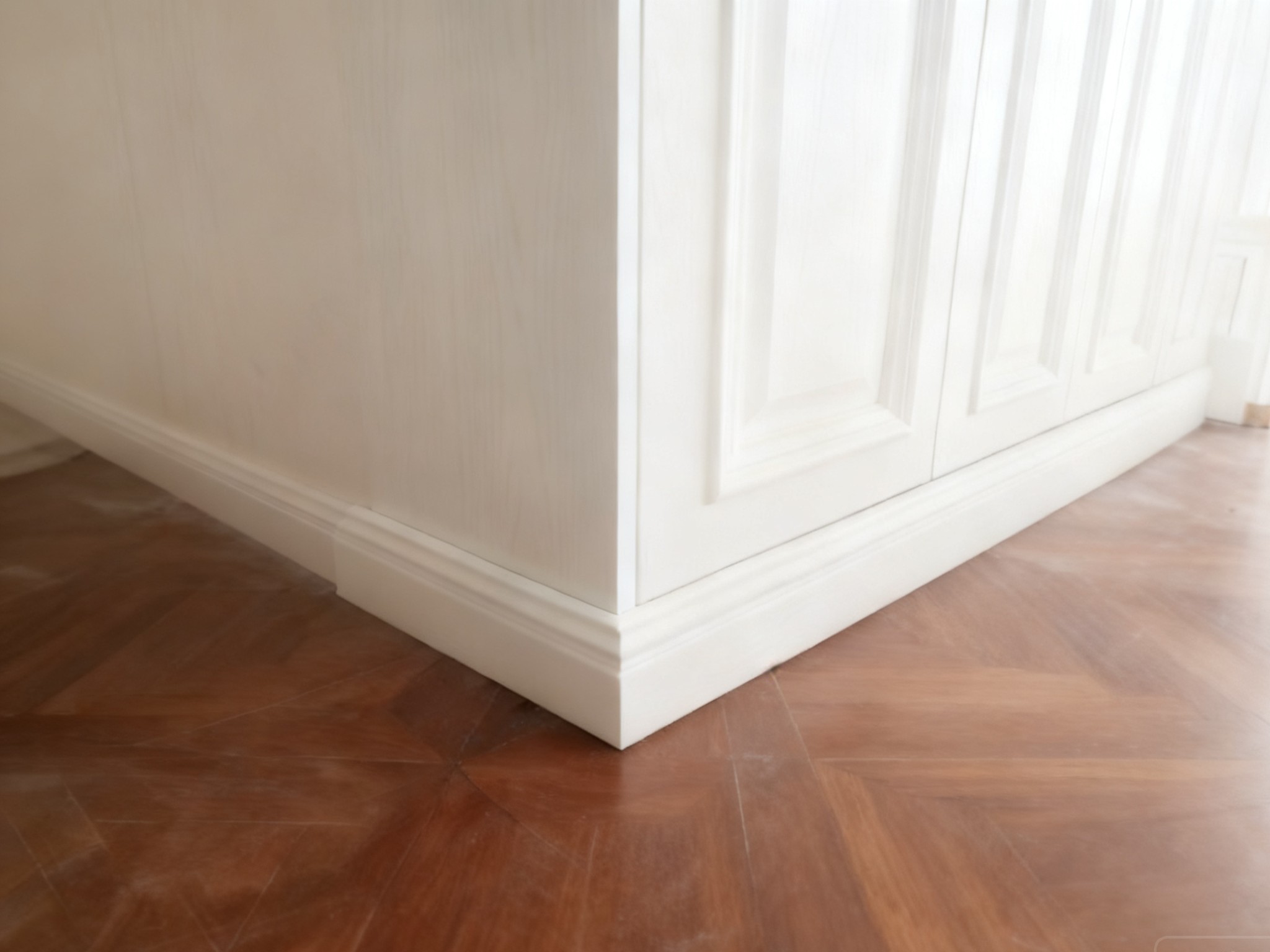 Whole-house: wood baseboards
