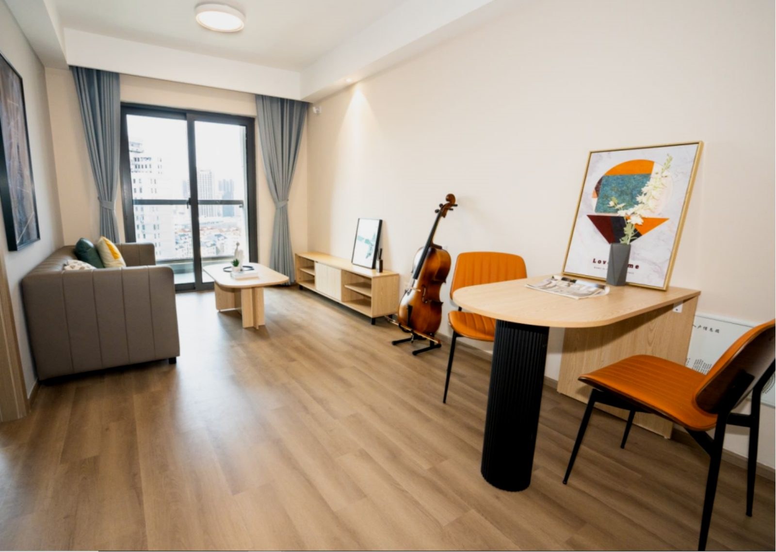 Two-Bedroom Apartment 65 sqm interior