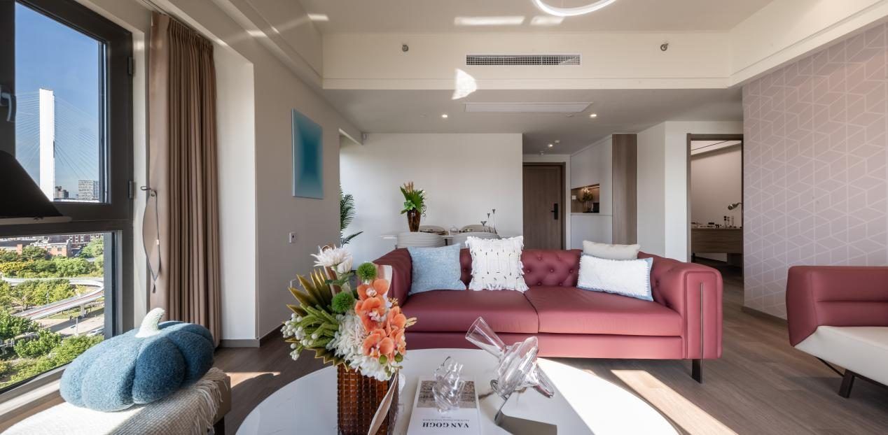 Three-Bedroom Apartment interior
